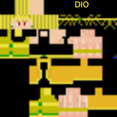 Dio マイクラ用スキン